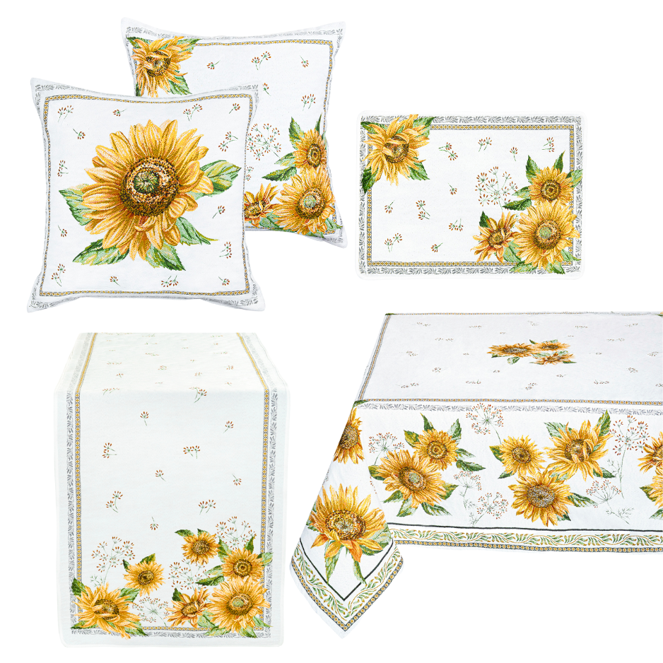 Collection Sunflower blanc