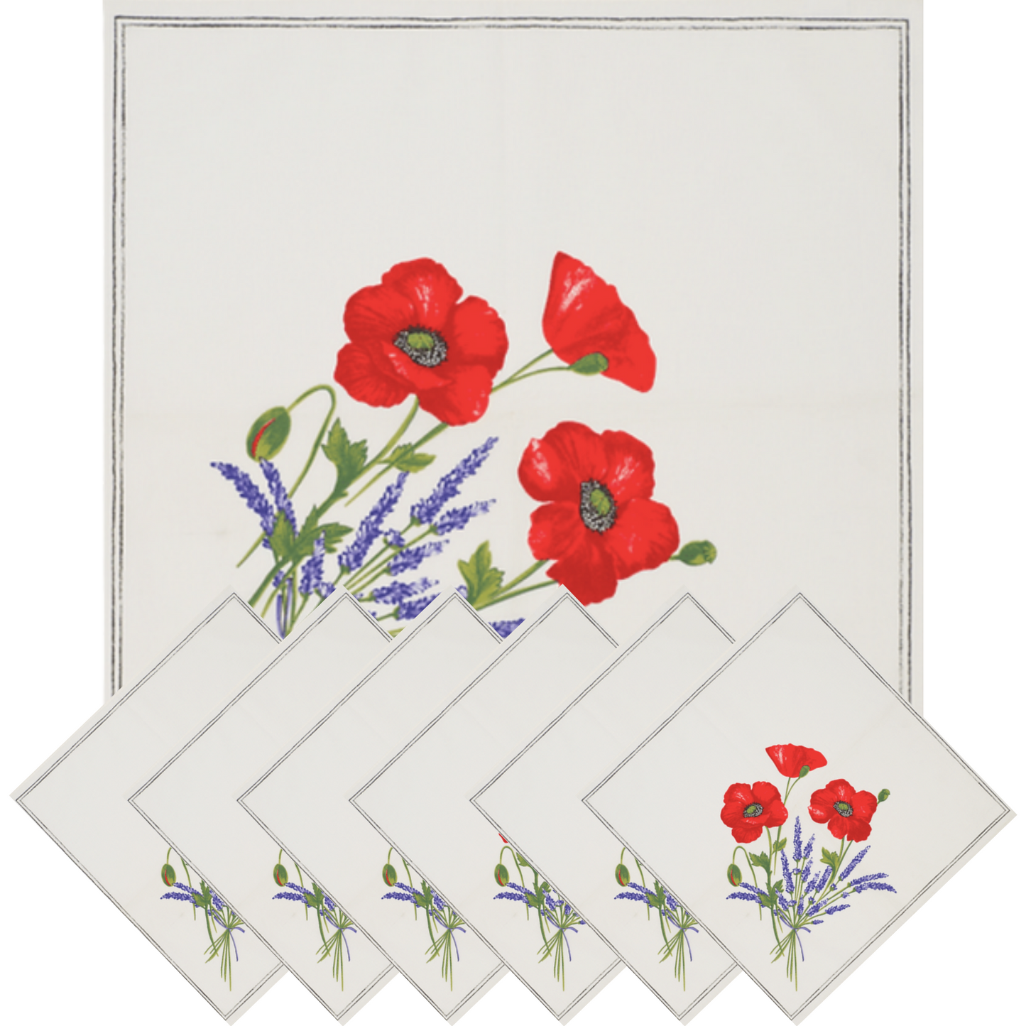 Coquelicots blanc