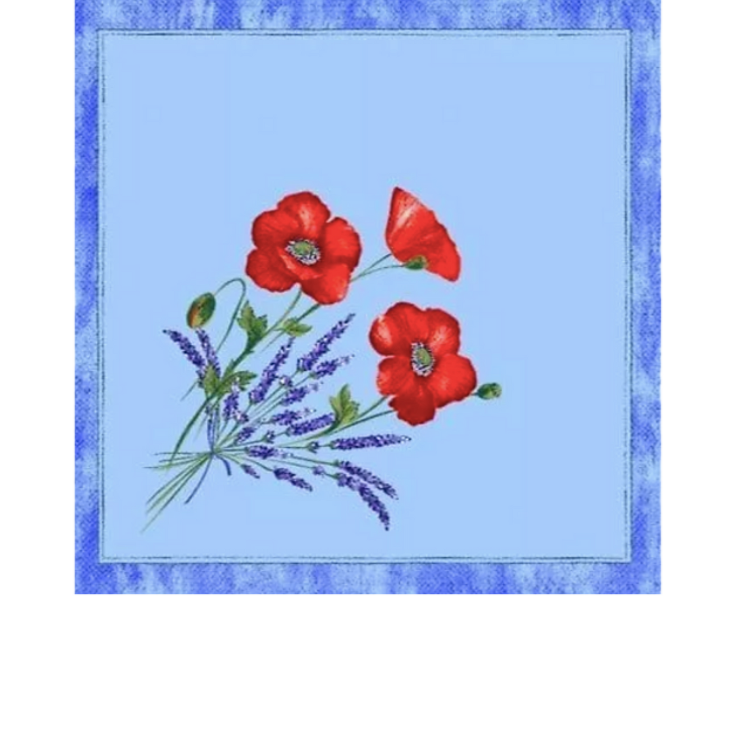 Coquelicots azur